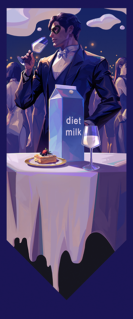 Diet Milk Card