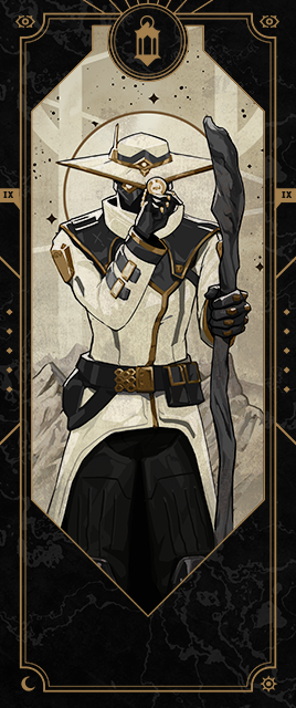 Fortune\'s Hand // The Hermit Card